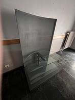 Design Tv meubel, Huis en Inrichting, Ophalen, Zo goed als nieuw, Glas