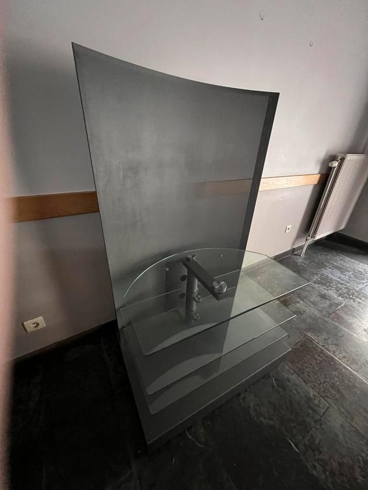 Design Tv meubel, Huis en Inrichting, Kasten |Televisiemeubels, Zo goed als nieuw, Glas, Ophalen