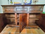 Massieve Grange ovale tafel, dressoir en barkast, Huis en Inrichting, Ophalen, Gebruikt, Grange