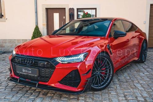 Audi RS7-R ABT 740 ch 1 OF 125/ACC/Cam360/B&O/Phares Laser, Auto's, Audi, Bedrijf, Te koop, RS7, 360° camera, 4x4, ABS, Achteruitrijcamera