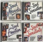 4 cd’s soul: Moods, Sensation, Emotion en Sensitivity, Cd's en Dvd's, Cd's | Verzamelalbums, Ophalen of Verzenden, Gebruikt, R&B en Soul