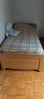 Eenpersoons bed 2m05 op 1m.kast 2m05 op 0,75,op0,40, Ophalen, Gebruikt, Eenpersoons