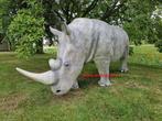 Neushoorn  Giraffe, Ophalen, Nieuw, Kunststof, Dierenbeeld