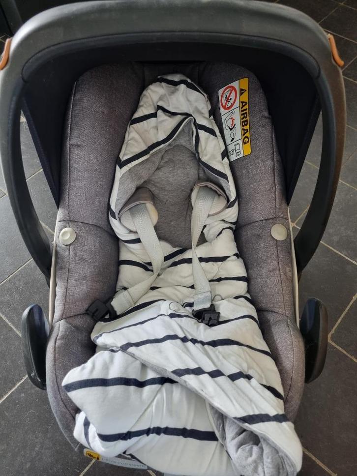 Maxi cosi pebble, Kinderen en Baby's, Autostoeltjes, Zo goed als nieuw, Maxi-Cosi, 0 t/m 13 kg, Autogordel, Verstelbare rugleuning