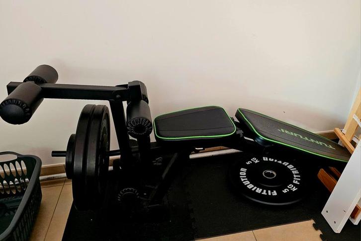 Tunturi Utility Bench UB60, Sport en Fitness, Fitnessapparatuur, Zo goed als nieuw, Ophalen