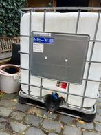 IBC container met kraan, Ophalen, Kunststof, Gebruikt, Met kraantje