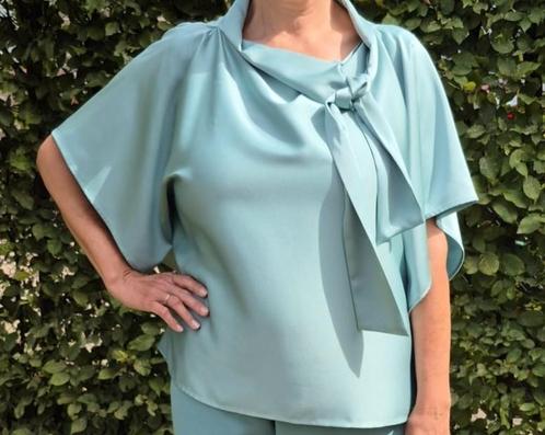 Suite-tenue Oni Onik - muntgroen - tailleert maat 42, Kleding | Dames, Gelegenheidskleding, Zo goed als nieuw, Maat 42/44 (L)