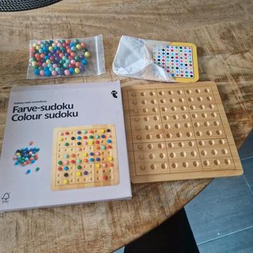 Kleuren sudoku beschikbaar voor biedingen