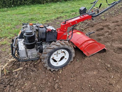 Nibbi MAK 17 diesel tuinfrees 12pk elek gestart, Doe-het-zelf en Bouw, Gereedschap | Freesmachines, Zo goed als nieuw, Elektrisch