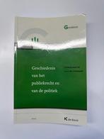 Geschiedenis van het publiekrecht en van de politiek, Boeken, Ophalen, Zo goed als nieuw, Hoger Onderwijs, Georges Martyn