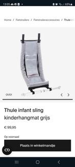 Thule infant sling hangmat/baby inleg voor fietskar., Zo goed als nieuw, Ophalen