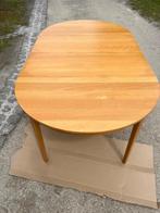 Uitschuifbare eettafel HOUT: Beuken = 120€, Ophalen, Gebruikt