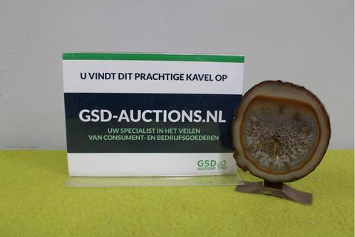 Vintage Klok van Edelsteen, Huis en Inrichting, Woonaccessoires | Klokken
