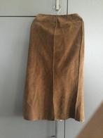 Rok Arturo Daim Camelkleurig met zijrits, Ophalen, Gedragen, Maat 38/40 (M)