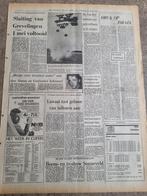 Elvis Presley in ziekenhuis met ooginfectie (krant 1971), Knipsel(s), Verzenden