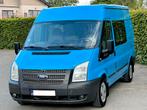 Ford Transit 2.2 Tdci - 6pl Airco Euro 5 dubbele cabine!, Auto's, Voorwielaandrijving, Euro 5, Stof, Schuifdeur