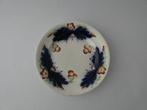 Assiette ancienne peinte à la main avec motif floral, Antiquités & Art, Enlèvement