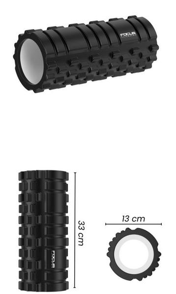 Foam Roller decathlon, zwart, 33 cm, Enlèvement, Comme neuf