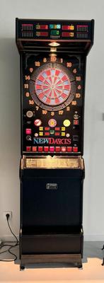 Darts elektronisch met toebehoren (café, vintage, oldschool), Sports & Fitness, Fléchettes, Enlèvement, Utilisé, Cible de fléchettes avec fléchettes