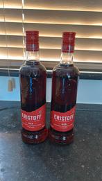 2 ongeopende flessen Rode vodka red wodka Eristoff nieuw, Verzenden, Zo goed als nieuw