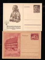 Reich 2 entier postal     MNH XX, Envoi, Empire allemand, Non oblitéré