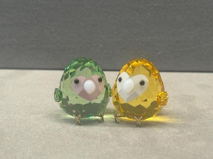 Swarovski All you Need are Birds Tortelduifjespaar, Verzamelen, Swarovski, Nieuw, Figuurtje, Ophalen of Verzenden