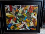 ingekaderd schilderij Ethan Newman, Ophalen