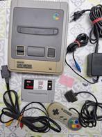 Super Nintendo (SNES), Ophalen of Verzenden, Gebruikt, Met 1 controller, Met games