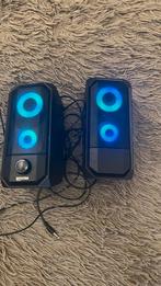 2 luidsprekers te koop (USB + AUX), Enlèvement, Comme neuf
