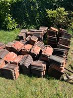 Gratis dakpannen donkerbruin 40m2, Ophalen, Dakpannen