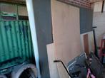 Groot formaat houten platen., Doe-het-zelf en Bouw, Platen en Panelen, Ophalen, Zo goed als nieuw, Betonplex