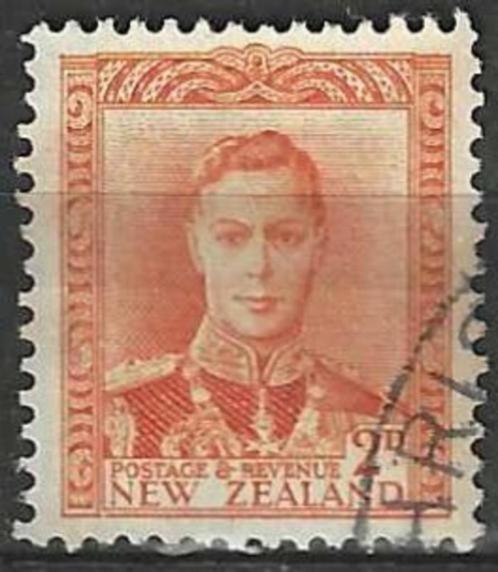 Nieuw Zeeland 1947 - Yvert 285 - George VI (ST), Timbres & Monnaies, Timbres | Océanie, Affranchi, Envoi