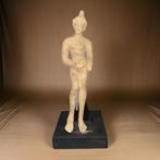 Statuette Antique de Femme Assise en Terre Cuite - Tarente, Antiquités & Art, Enlèvement