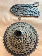 Shimano Deore XT 11-40T / 116L(Cassette en ketting ), Fietsen en Brommers, Fietsonderdelen, Gebruikt, Verlichting, Shimano, Mountainbike