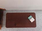 vintage houten salontafeltje, Huis en Inrichting, Tafels | Salontafels, Gebruikt, 50 tot 100 cm, 50 tot 75 cm, 50 tot 100 cm