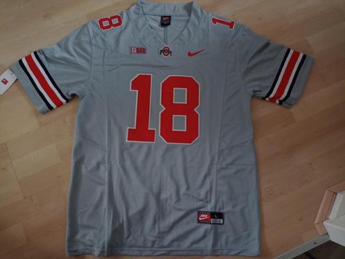 Ohio State Buckeyes Jersey Harisson Jr maat: L, Kleding | Heren, Sportkleding, Nieuw, Overige typen, Maat 52/54 (L), Grijs, Verzenden
