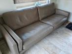 lederen bank 2.4 m breed, Ophalen, Gebruikt, Leer, Rechte bank