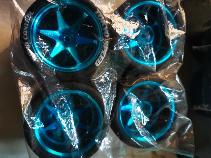 Drifter 1/10 velgen h banden nieuw, Hobby en Vrije tijd, Modelbouw | Radiografisch | Auto's, Zo goed als nieuw, Ophalen of Verzenden