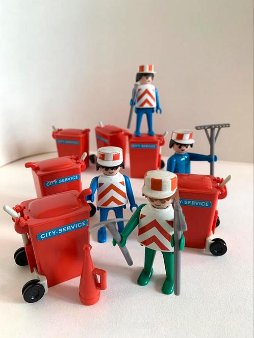 Playmobil 3470 vintage system city service, Kinderen en Baby's, Speelgoed | Playmobil, Gebruikt, Complete set, Ophalen of Verzenden