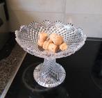 Kristallen schaal van Val Saint Lambert op standaard, Huis en Inrichting, Ophalen of Verzenden, Zo goed als nieuw