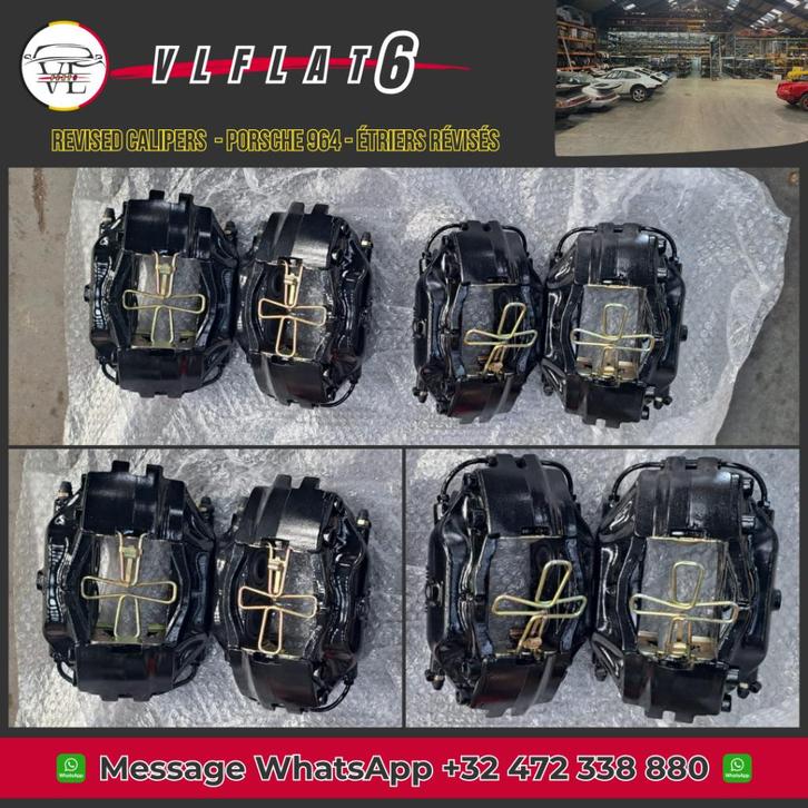 Gereviseerde remklauwen voor Porsche 964, Auto-onderdelen, Remmen en Aandrijving, Porsche, Gereviseerd, Ophalen of Verzenden