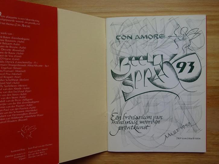 Jean-Paul van der Poorten - Beeldspraak 93, Boeken, Kunst en Cultuur | Beeldend, Gelezen, Schilder- en Tekenkunst, Ophalen of Verzenden