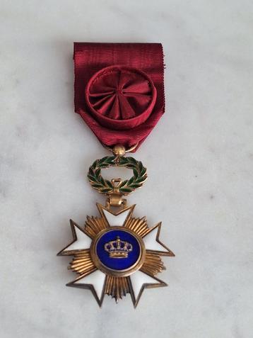 Medaille Belge Officier de l'Ordre de la Couronne beschikbaar voor biedingen