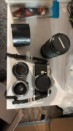Pentax analoog fototoestel met extra lenzen, Audio, Tv en Foto, Ophalen, Gebruikt, Spiegelreflex, Pentax