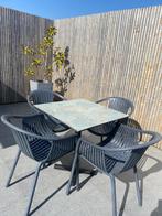Terras horeca tafel + stoelen pedrali, Zakelijke goederen, Ophalen, Gebruikt, Meubilair