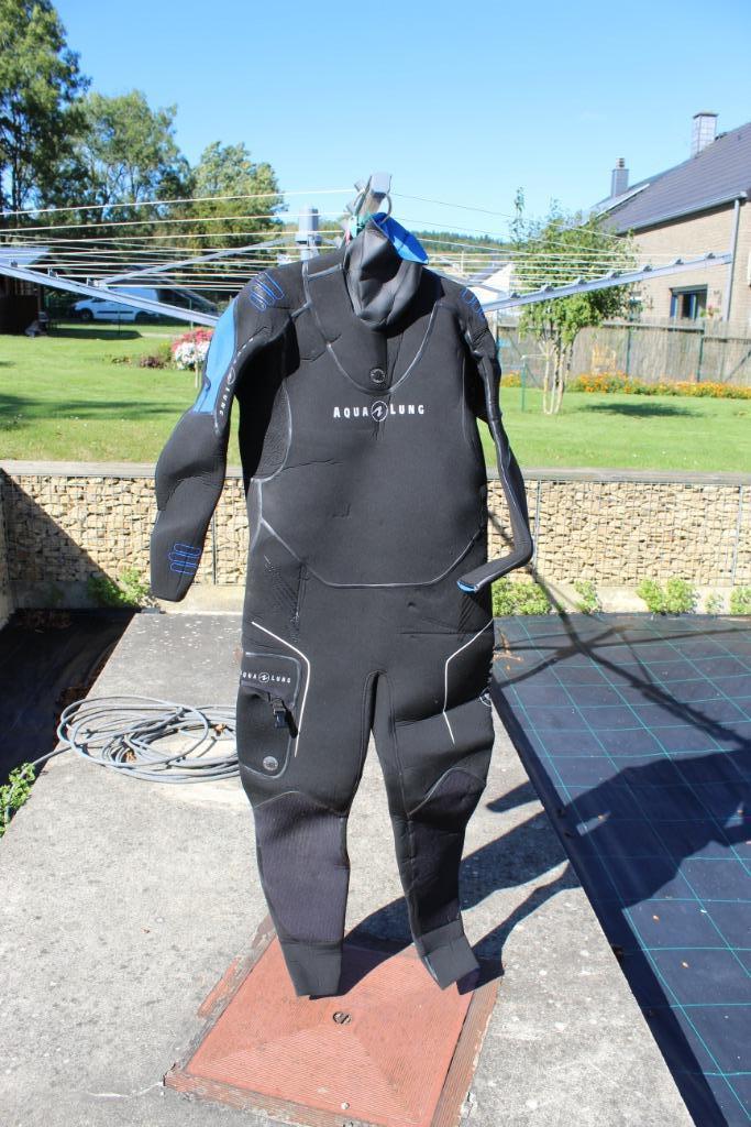 Combinaison plongée Aqualung 7mm homme XL semi-étanche, Watersport en Boten, Duiken, Zo goed als nieuw, Duikpak, Ophalen