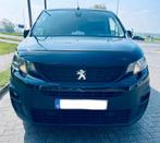 Peugeot Partner 1.5 BleuHdi Lang model 131Pk, Leder, GPS,3pl, 1250 kg, Euro 6, 4 cilinders, Zwart
