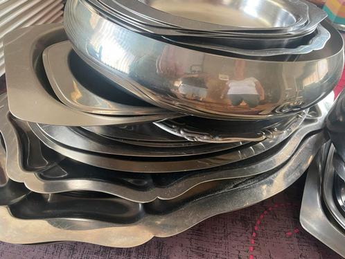Lot de vaisselle inox, Huis en Inrichting, Keuken | Servies, Gebruikt, Kom(men), Overige stijlen, Overige materialen, Ophalen