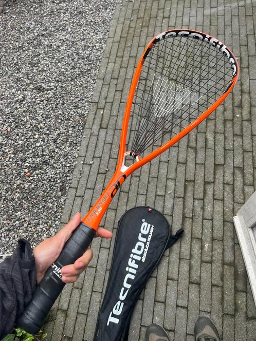 Tecnifibre Dynergy AP 135 Squash Rackets, Sport en Fitness, Squash, Gebruikt, Racket, Ophalen