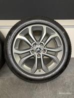 17” originele Mercedes C w205 velgen + banden 5x112 A2054010, Pneus et Jantes, Véhicule de tourisme, Pneus été, -